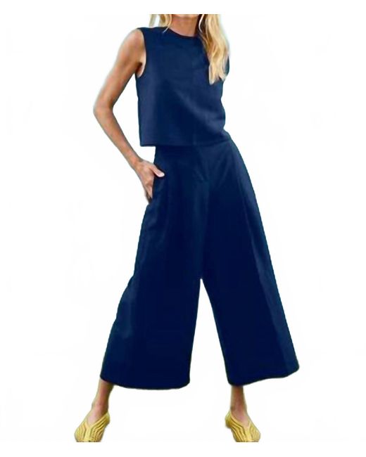 Hunter Bell Blue Cunningham Pants