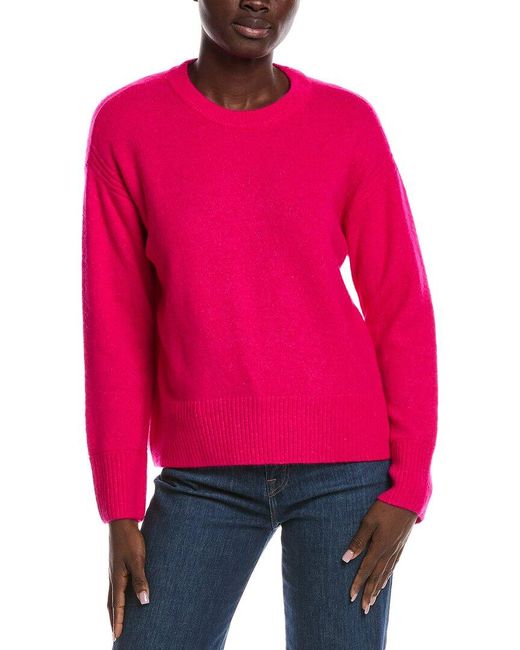 Vince Camuto Red Crewneck Sweater