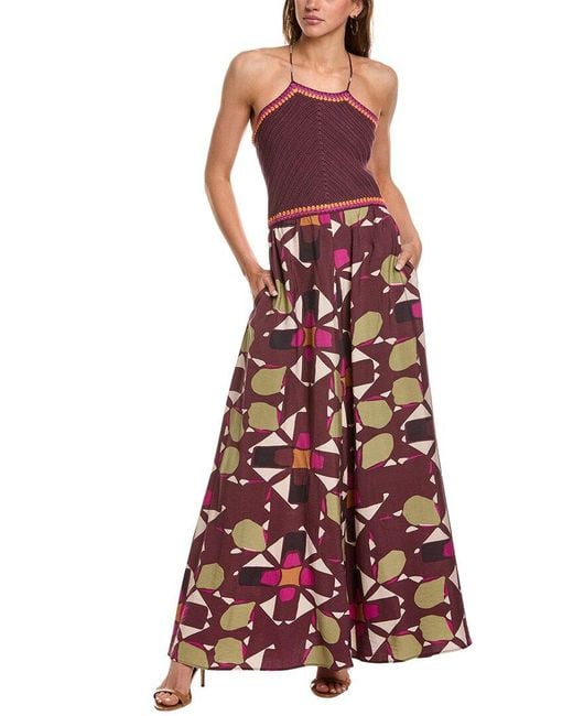 Ba&sh Red Maxi Dress