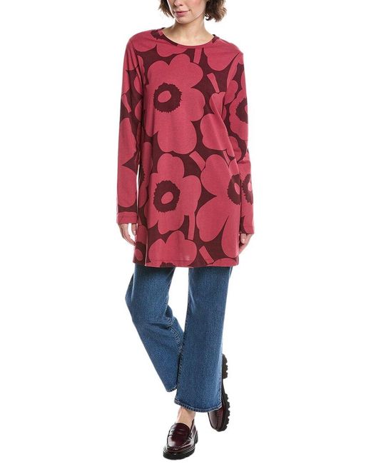 Marimekko Red Kevat Tunic