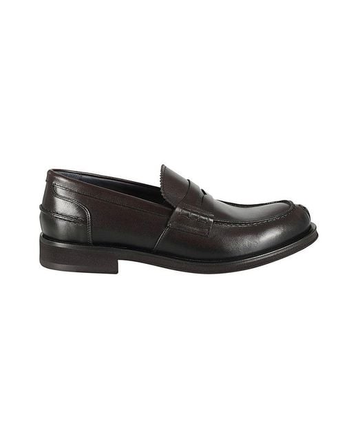 Seboy's Black Micro Reverse Moccasin for men
