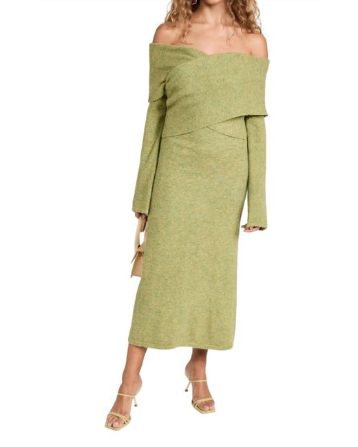 Cult Gaia Green Zennie Dress