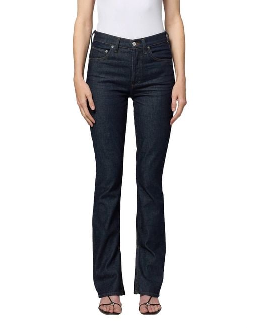 Agolde Blue Ingram Split Skinny Jean