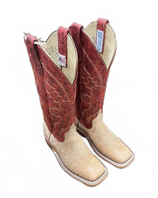 Anderson Bean Boots Red Agentina Boot