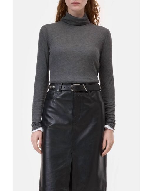 Closed Black Long Sleeve Tee