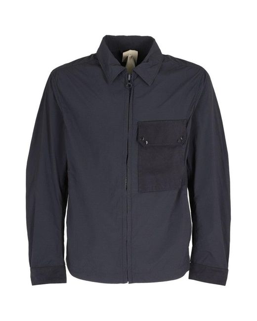 C P Company Blue Layer Model Jacket for men