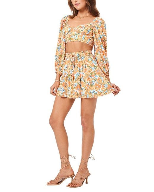 LSPACE Natural L*Space Clementine Top