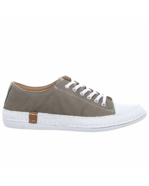Andrea Conti Gray Tip Sneakers
