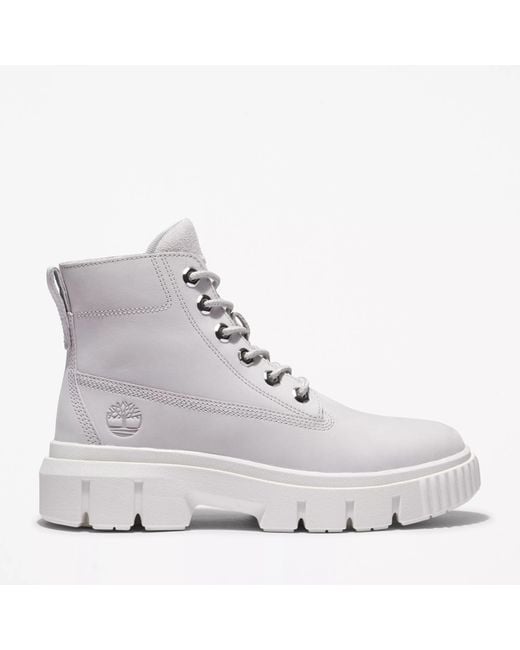 Timberland Gray Greyfield Leather Boot