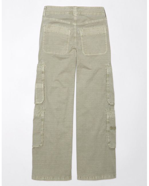 American Eagle Outfitters Natural Ae Snappy Stretch Convertible baggy Cargo Pant