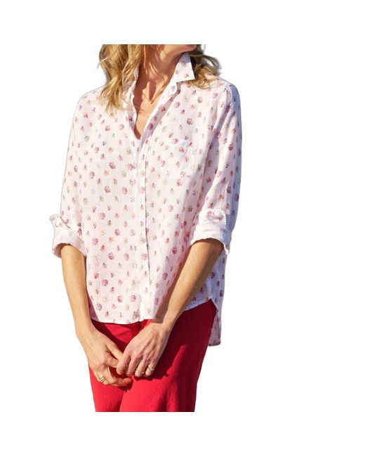 Frank & Eileen Red Eileen Relaxed Button-Up Shirt