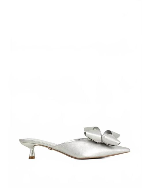 Shu Shop White Nell Heels