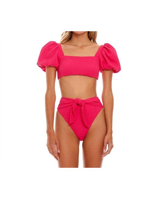 Agua Bendita Pink Solido Basico Isabella Bright Rose Bottom