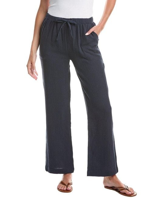 Splendid Blue Gauze Long Pant