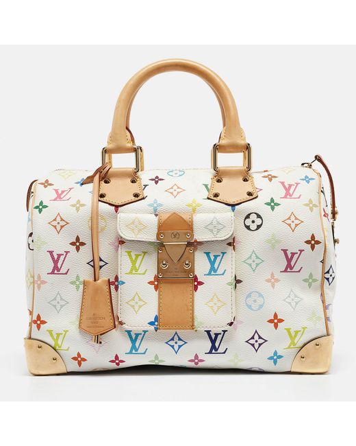 Louis Vuitton Metallic Monogram Multicolore Canvas Speedy 30 Bag