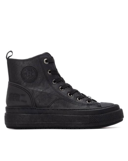 Xti Black Casual High Top Sneakers Refresh Collection By