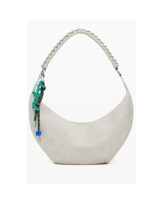 Desigual White Polyethylene Handbag