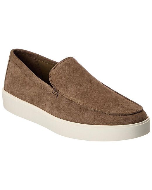 Vince Brown Taro-B Suede Loafer for men