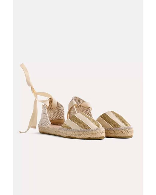 Forte Forte Natural Flat Espadrillas