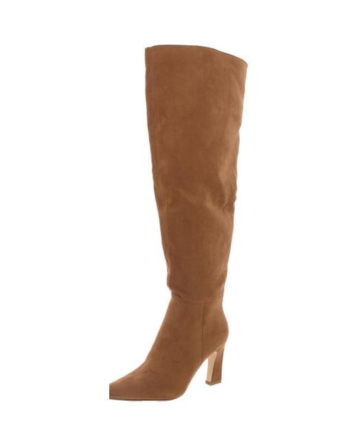 Vera Wang Lavender Black Leather Strappy Peep Toe Platform Block