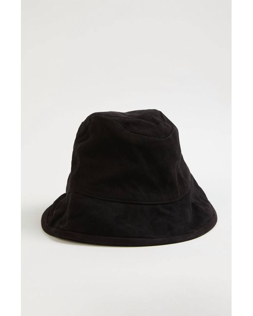 Deadwood Black Buck Suede Hat