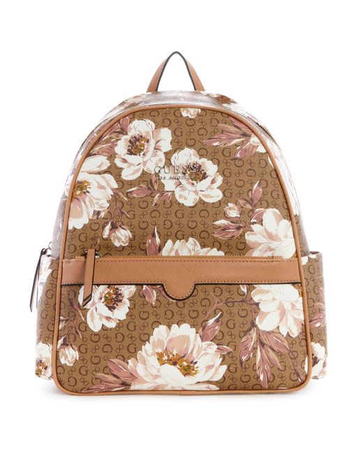 Guess Factory Liza Floral Backpack Lyst