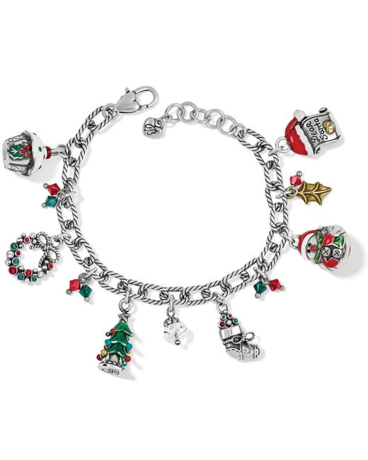 Brighton Metallic Joys Of Christmas Charm Bracelet