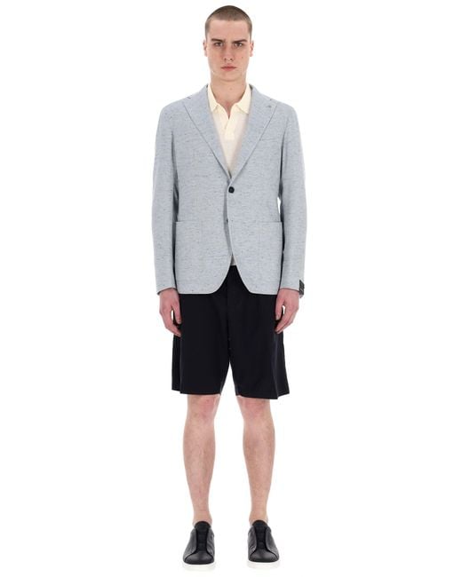 Tagliatore Blue Mini Stylish Jacket For for men