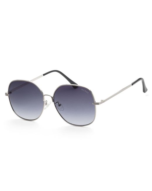 Guess Blue 61mm Black Sunglasses Gf0385-10b