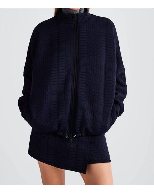 IN/ONE Blue Pippa Matlasse Jacket