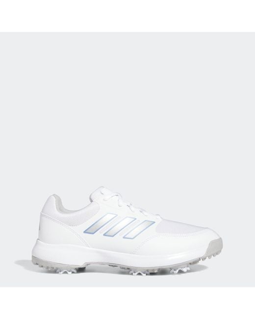 Adidas White Tech Response 3.0 Golf Shoes