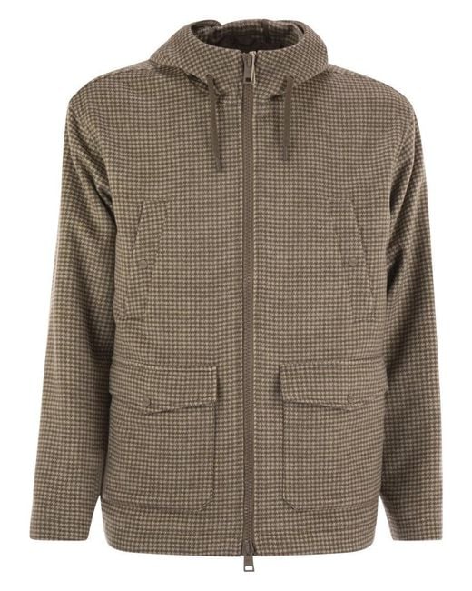 Herno Green Field Jacket Resort for men