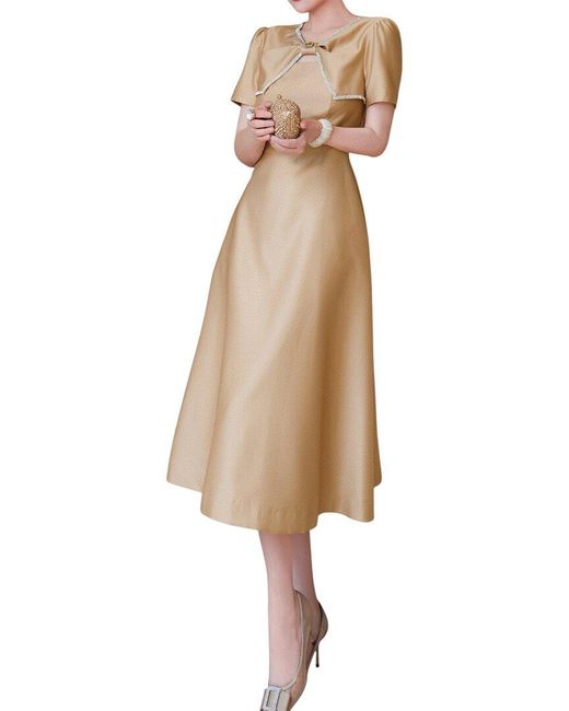 knee length dresses for ladies Burryco Maxi Dress