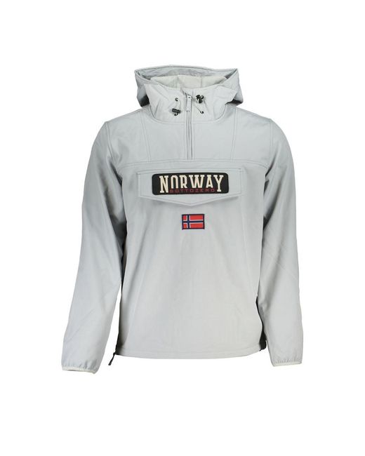 Norway 1963 Gray Polyester Jacket for men