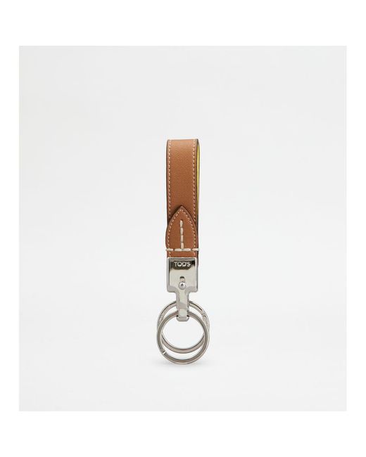 Tod's White Key Holder for men