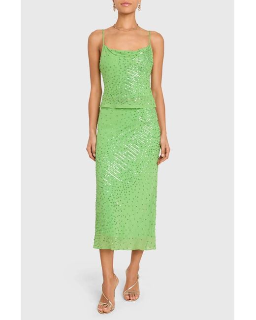 green leaf dress FARM RIO GREEN MONSTERA LEAF SLEEVELESS MAXI DRESS – Ella Blu Boutique