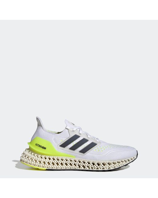 adidas Ultra 4dfwd Running Shoes in White for Men | Lyst