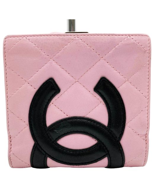 Chanel Pink Cambon Leather Wallet (pre-owned)