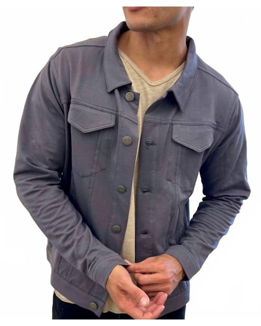 Kinetix Blue Madrid Utility Jacket for men