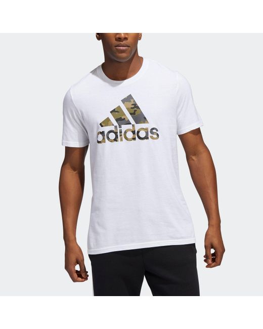 adidas Cotton Camo Badge Of Sport 