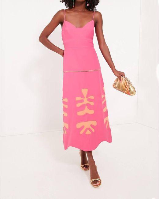 Alexis Pink Nalory Dress In Hibiscus