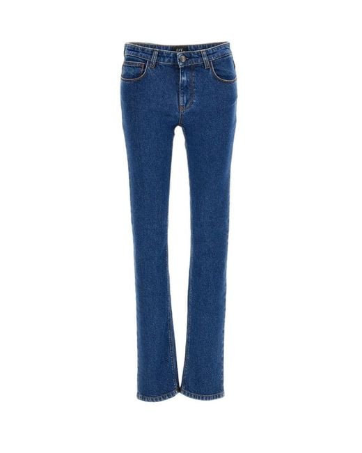 Fay Blue Skinny Fit Stone-Washed Denim Jeans