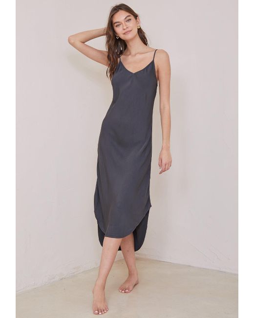 Bella Dahl Bias Slip Dress Lyst