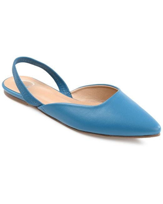 Journee Collection Blue Collection Mallorca Flat