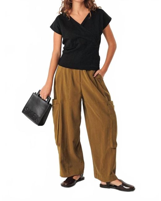 Skfk Green Aines Cargo Trouser