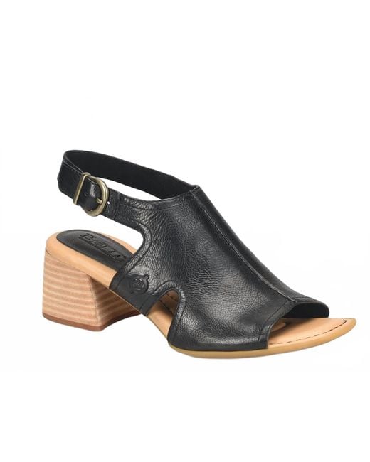 Born Black Swinton Sandals