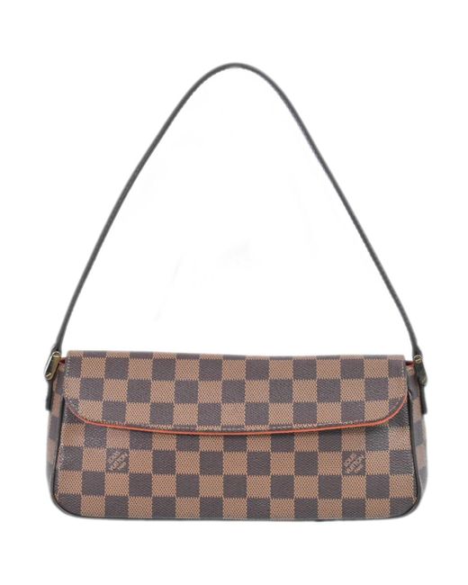 Louis Vuitton Metallic Recoleta Canvas Shoulder Bag (pre-owned)