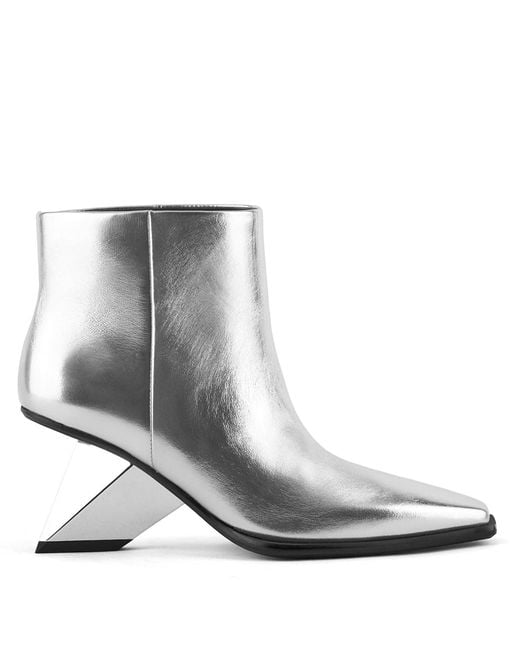 United Nude Gray Rockit Pull On Bootie