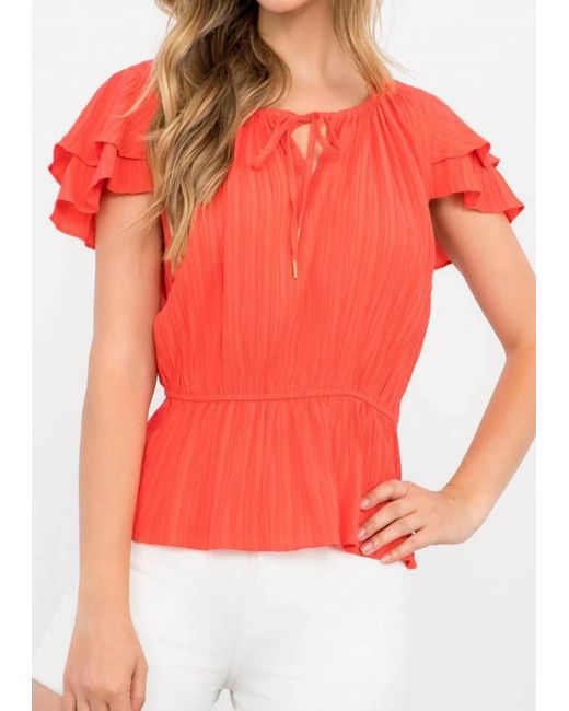 Thml Tiered Sleeve Blouse