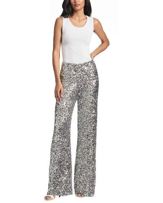 Sachin & Babi Metallic Sequin Alli Pant